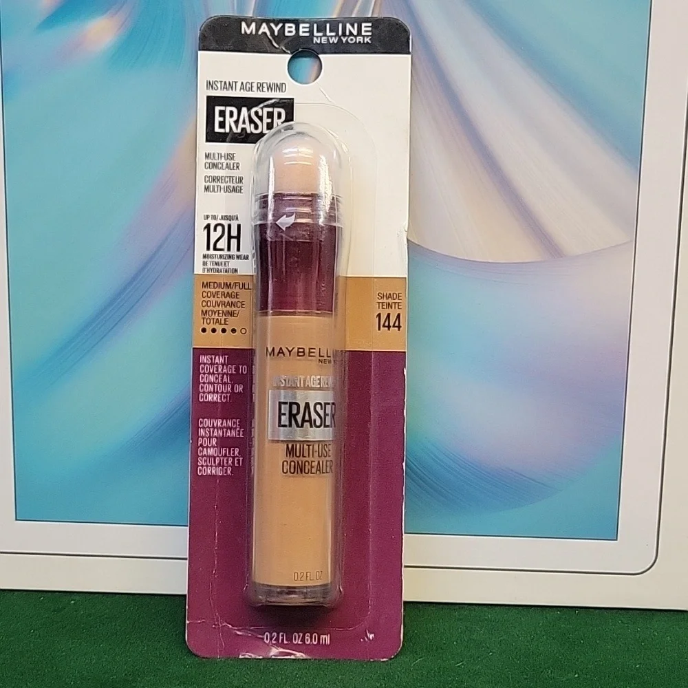 Maybelline Instant Age Rewind Eraser Concealer New Sealed Package - 144